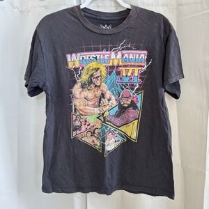 WWE Wrestlemania VI Ultimate Warrior Macho Man‎ Randy Savage Medium Shirts 19680
